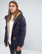 Carhartt Wip Mentley Jacket With Pile Lining - Navy