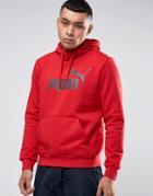 Puma No.1 Logo Hoodie In Red 83825709 - Red