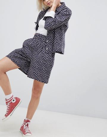 Mads Norgaard Denim Shorts - Navy