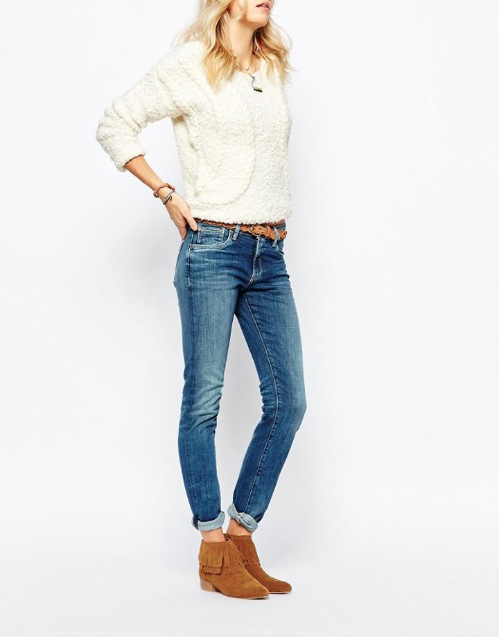 Pepe Jeans Victoria Slim Jean - Blue
