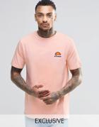 Ellesse T-shirt With Small Logo - Pink