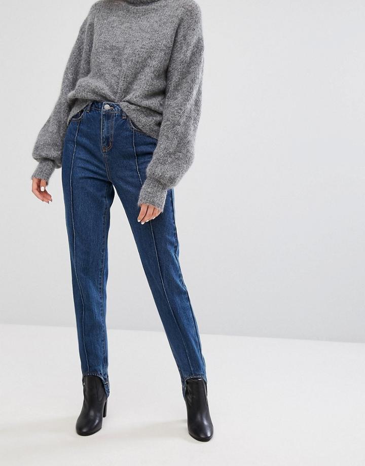 Noisy May Stirrup Jeans-blue