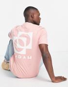 Farah Head Back Graphic T-shirt In Pink