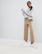 Asos Loose Fit Chino Pants In Sand - Beige