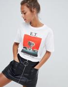 Bershka E.t T Shirt - Blue