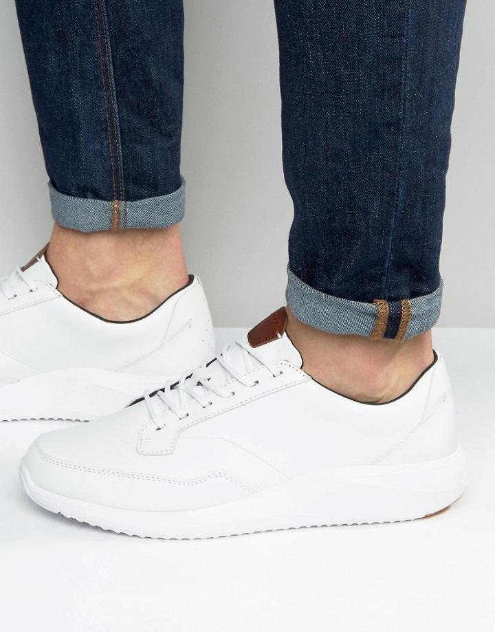 Boxfresh Rily Leather Sneakers - White