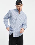 Tommy Hilfiger Lance Plaid Classic Fit Long Sleeve Shirt-blues