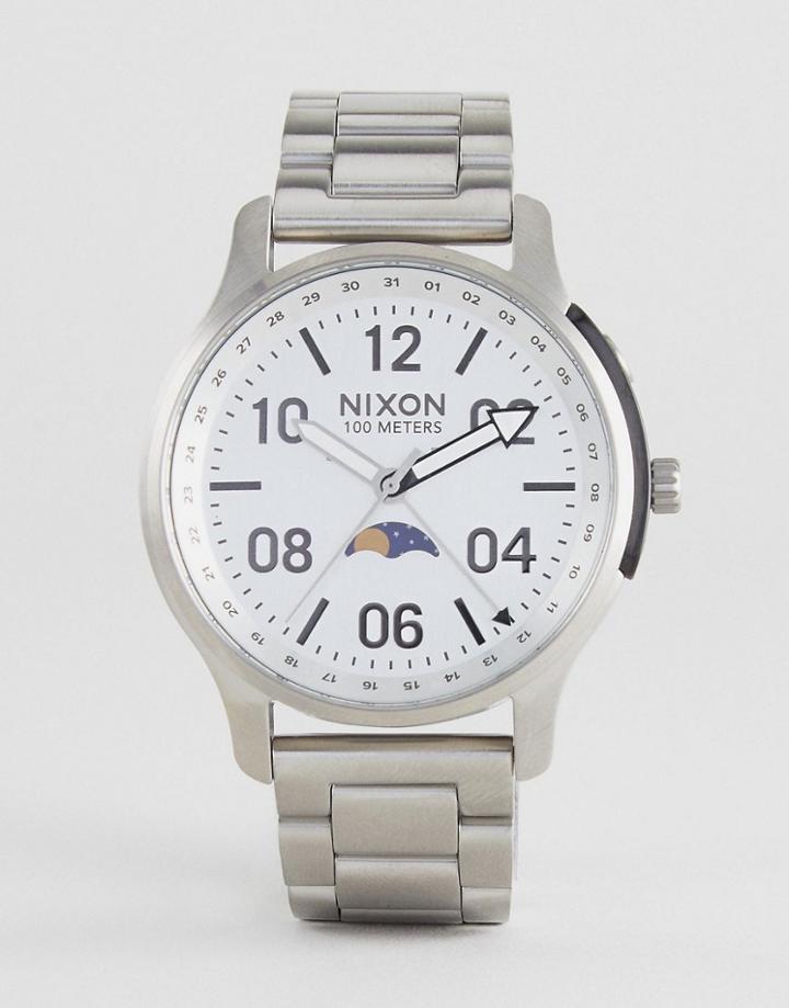 Nixon A1208 Ascender Bracelet Watch In Silver - Silver