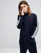 Dc Shoes Zimpel Track Jacket With Taping - Navy
