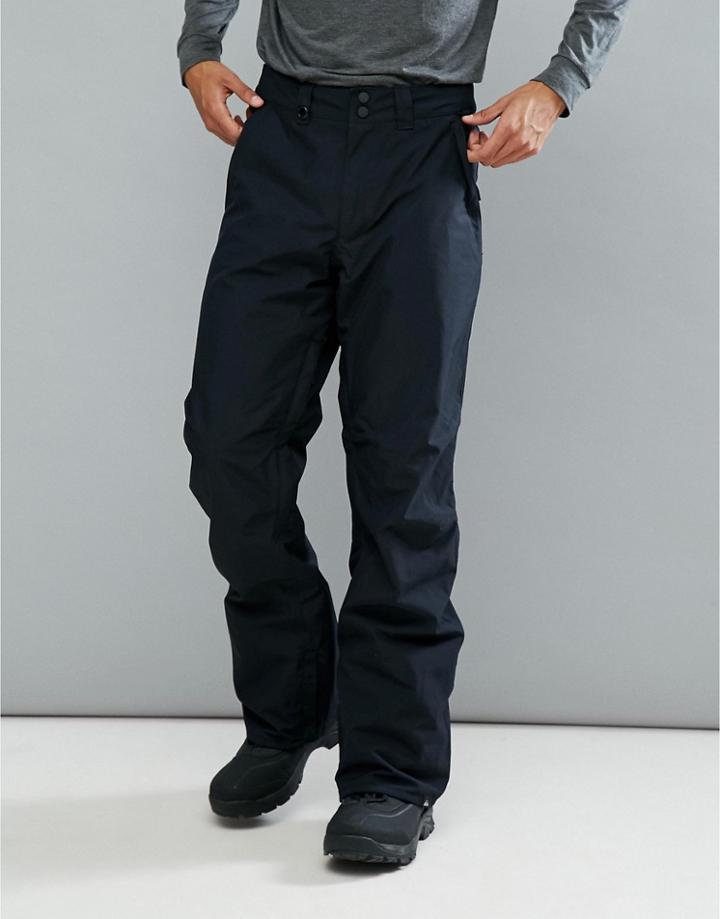 Quiksilver Estate Ski Pant In Black - Black