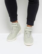 Asos High Top Sneakers In Gray With Split Sole - Gray