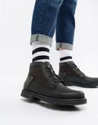 Caterpillar Lace Up Boots - Black