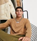 The North Face Center Dome Long Sleeve T-shirt In Brown - Exclusive To Asos