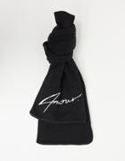 Amour Branded Scarf-black