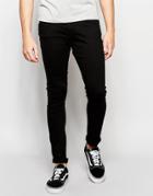 Blend Jeans Lunar Super Skinny Fit Black - Black