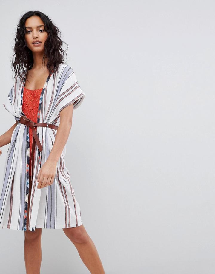 Tigerlily San Marcos Beach Kimono - Multi