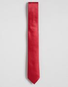 Gianni Feraud Plain Sherry Tie - Red