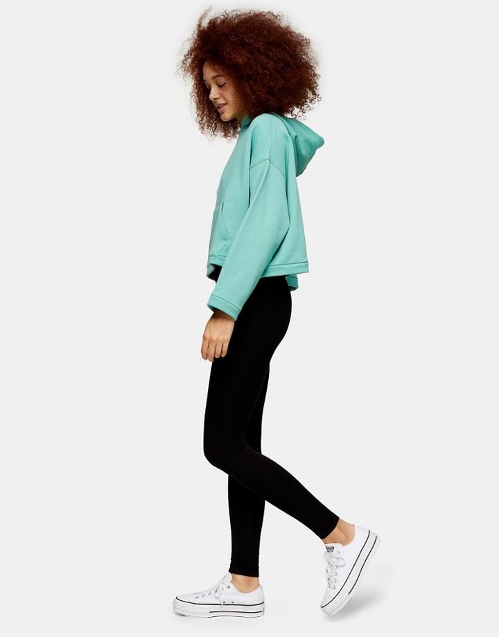 Topshop Leggings In Black