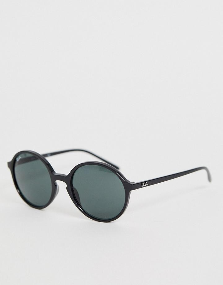 Ray-ban 0rb4304 Round Sunglasses-black