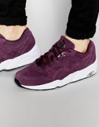 Puma R698 Suede Sneakers - Purple