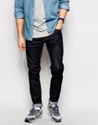 Diesel Jeans Tepphar Skinny Fit Raw - Blue
