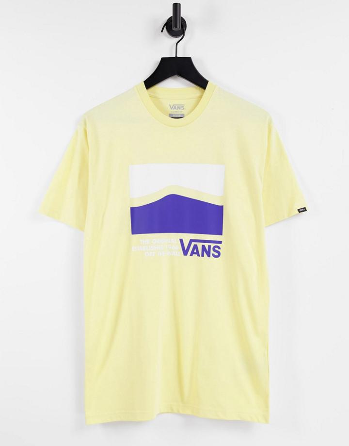 Vans Original Dna Sidestripe T-shirt In White