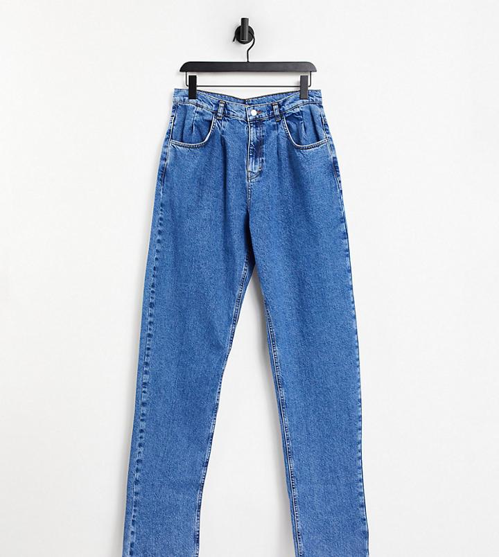 Reclaimed Vintage Inspired '83 Unisex Relaxed Fit Jean In Vintage Blue-blues
