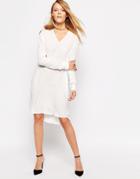 Just Female Skin Smock Dress - Ivory