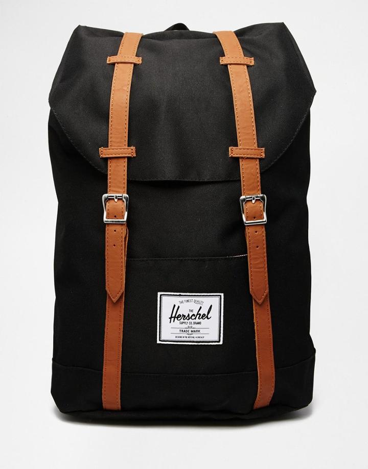 Herschel Supply Co Retreat Backpack In Black - Black 00001