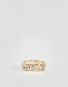 Chained & Able Able Ring In Gold - Gold