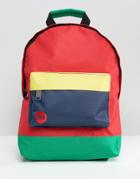 Mi-pac Mini Backpack In Color Block - Multi