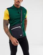 Fred Perry Flight Bag In Black - Black