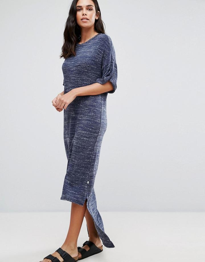Nytt High-low Oversize Maxi Dress - Navy