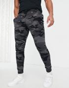 Hollister Sweatpants In Black With Side Logo Taping