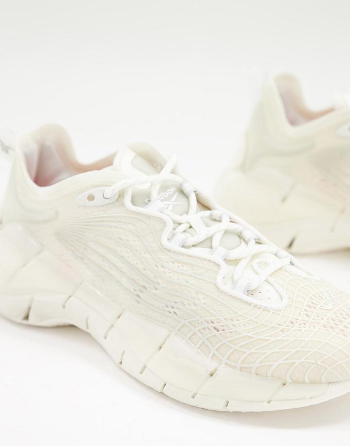 Reebok Running Zig Kinetica Ii Sneakers In Taupe-neutral