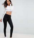 New Look Tall High Waist Legging - Black