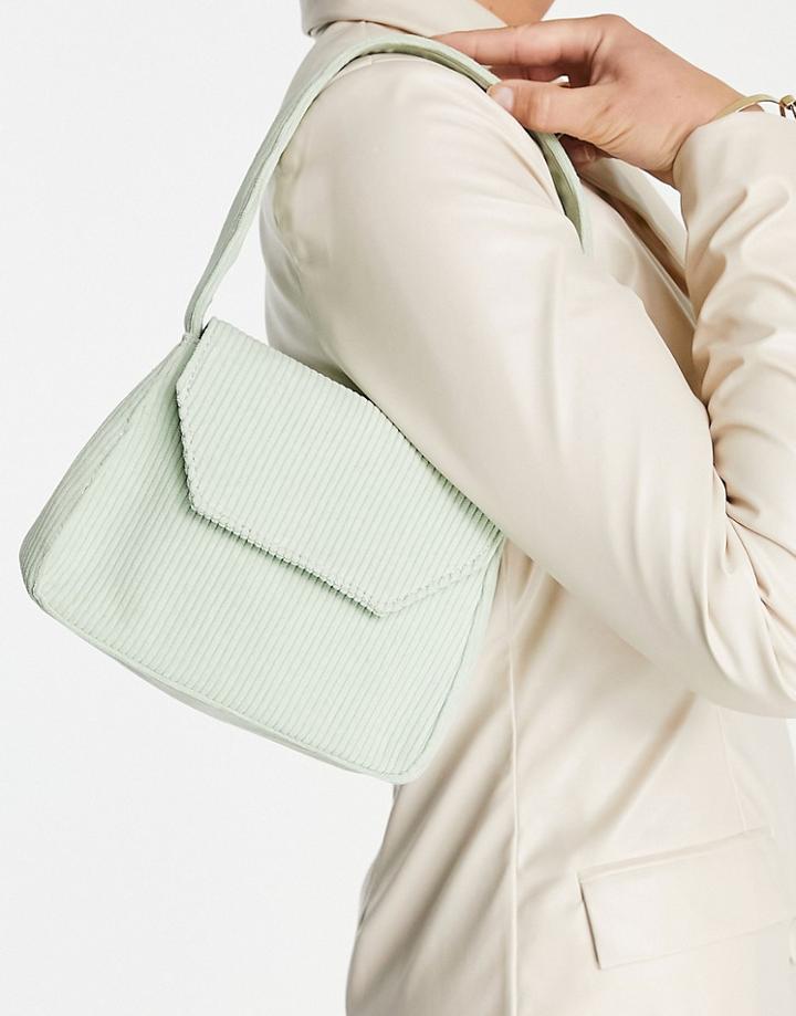 Svnx Corduroy Shoulder Bag In Blue