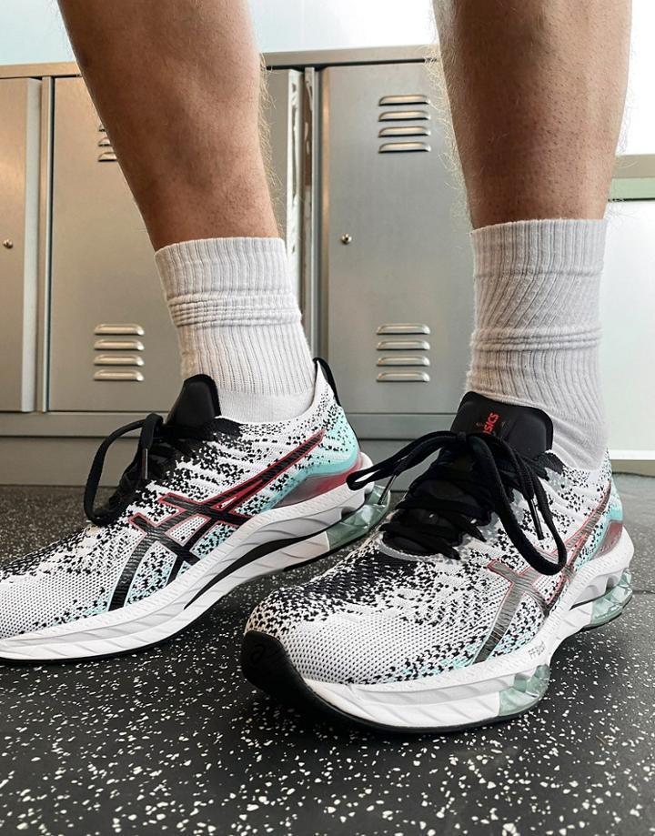 Asics Running Kinsei Blast Sneakers In Gray