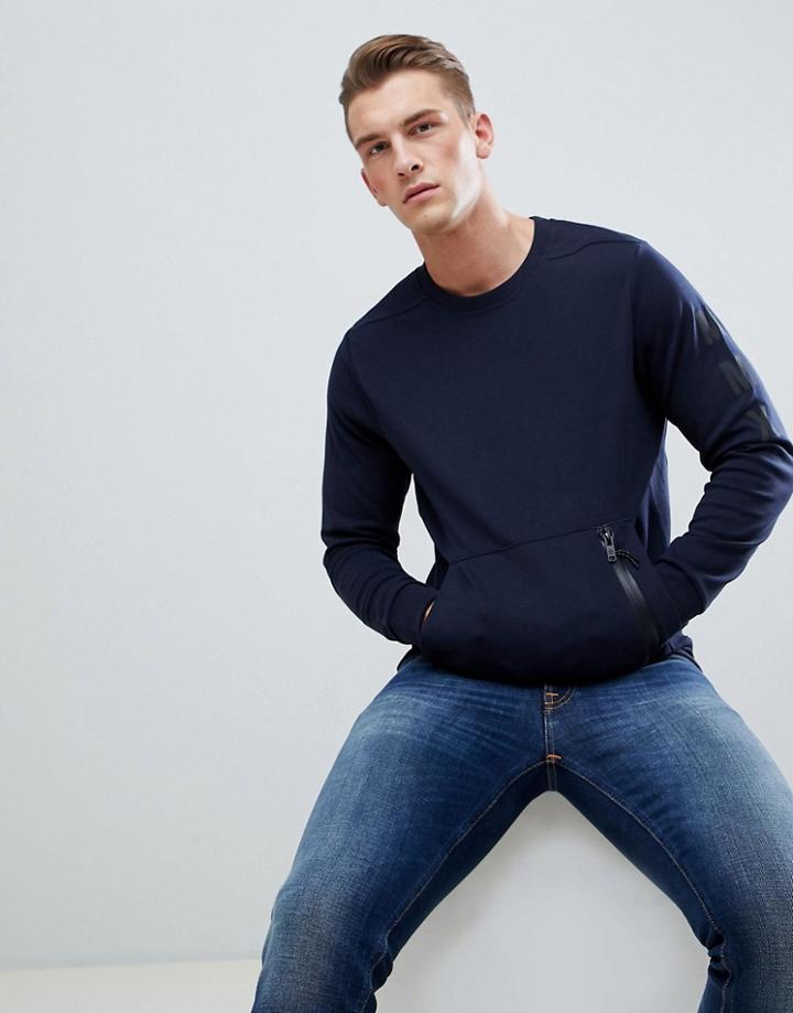 Dissident Gym Sweatshirt - Navy