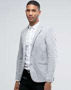 Pull & Bear Blazer In Gray - Gray