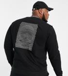 Bolongaro Trevor Plus Embroidery Back Sweat-black