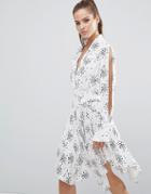 C/meo Collective Interrupt Dress - White