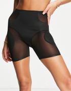 Dorina Skin Skulpt Recycled Nylon Blend Mesh And Micro High Rise Shaping Shorts In Black