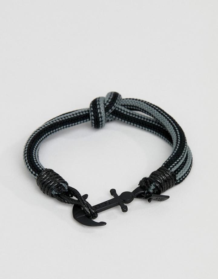 Icon Brand Gray Anchor Bracelet - Gray