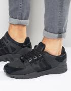 Adidas Originals Equipment Support Sneakers In Black S32149 - Black