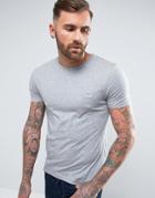 Boss Orange By Hugo Boss Tommi Uk Slim Fit Logo T-shirt Gray - Gray