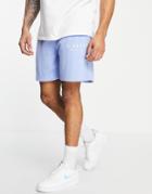 Il Sarto Jersey Shorts In Blue - Part Of A Set-blues