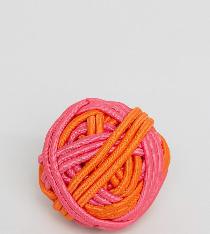 Asos Pack Of 40 Hair Tie Ball - Multi