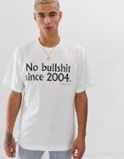 Cheap Monday No Bs T-shirt - White