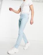 Twisted Tailor Suit Pants In Mint Blue-blues